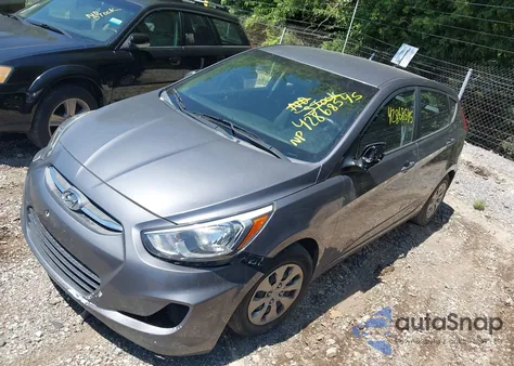 2017 Hyundai Accent Se из США, поврежденный, VIN KMHCT5AE4HU311488